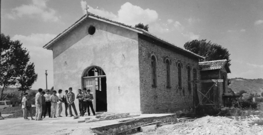 Murqine - La Seconda Chiesa ricostruita quasi al termine dei lavori